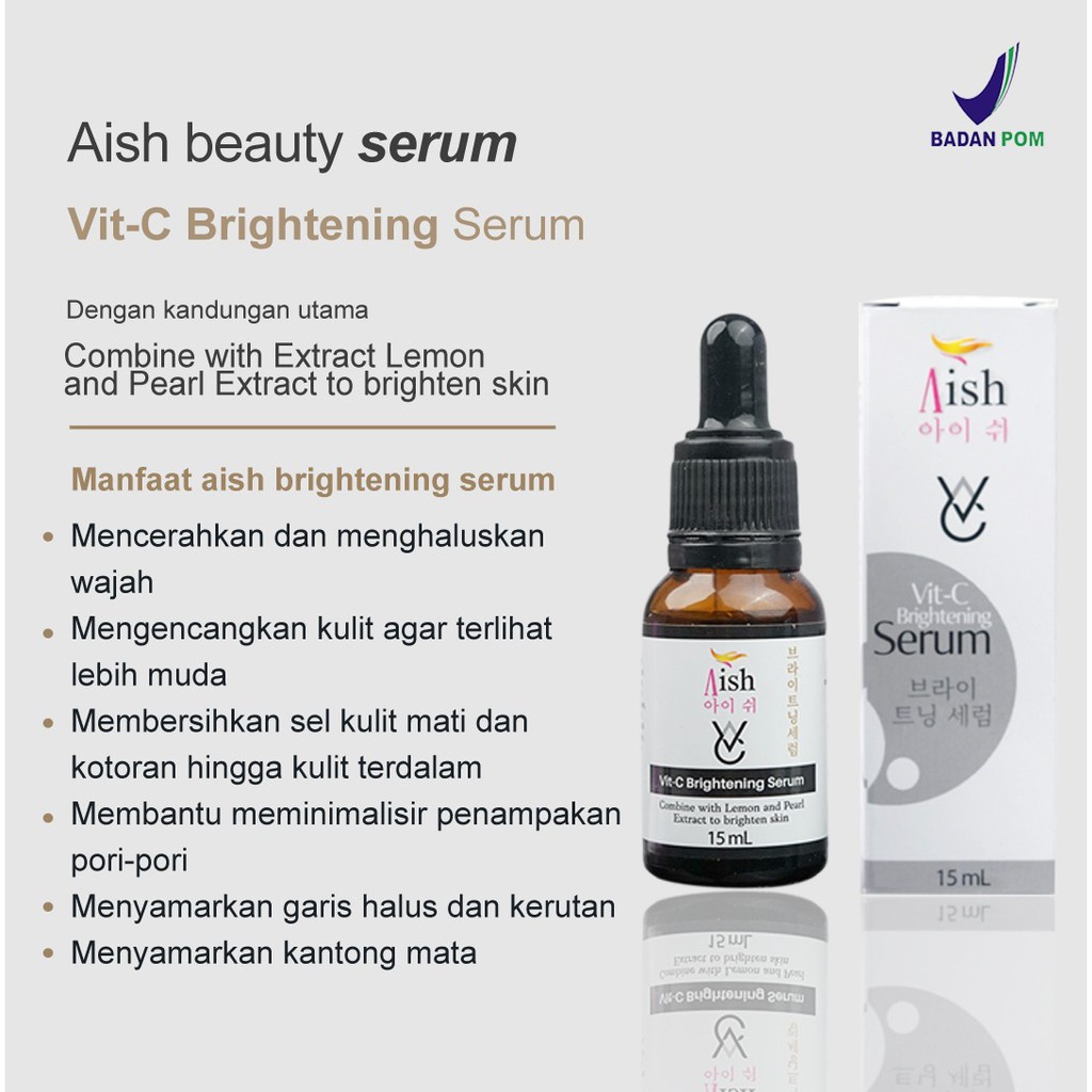 AISH SERUM KOREA ORIGINAL BPOM | SERUM | AISH SERUM | AISH ACNE | AISH DARK~SERUM AIS ORIGINAL 100%