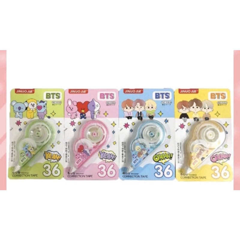 

Correction Tape / Tip Ex Kertas BTS BT21 KPOP - KP556