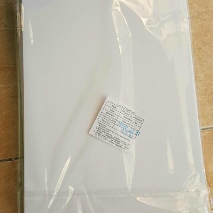 

Pvc Id Card Lembaran Cocok Untuk Grow Ink Atau Grow Art Paper.