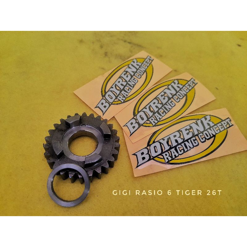 GIGI 6 RASIO TIGER 26T+RING-BOYRENK RACING