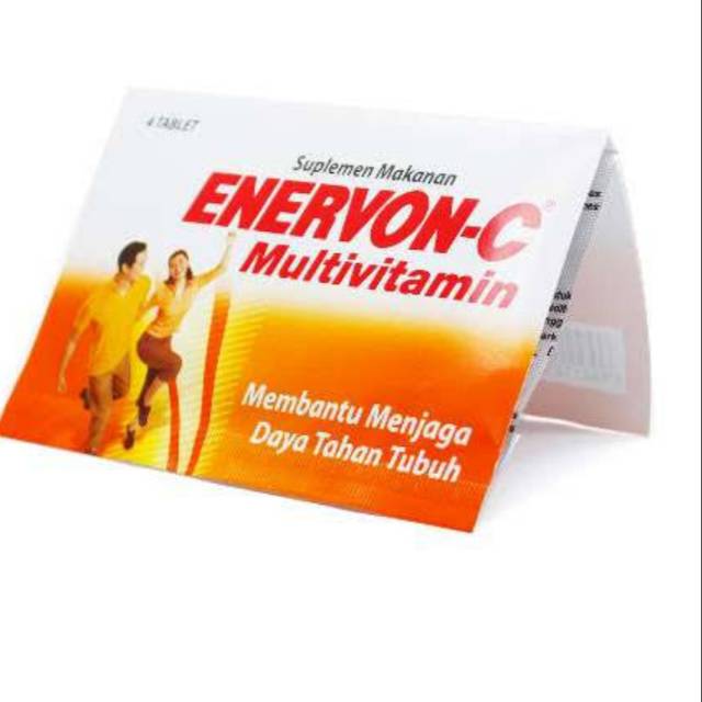 Enervon C STRIP isi 4 tablet