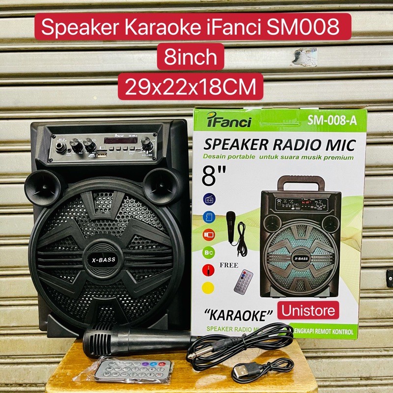 iFanci SM008 Speaker Karaoke speaker meeting bluetooth portable