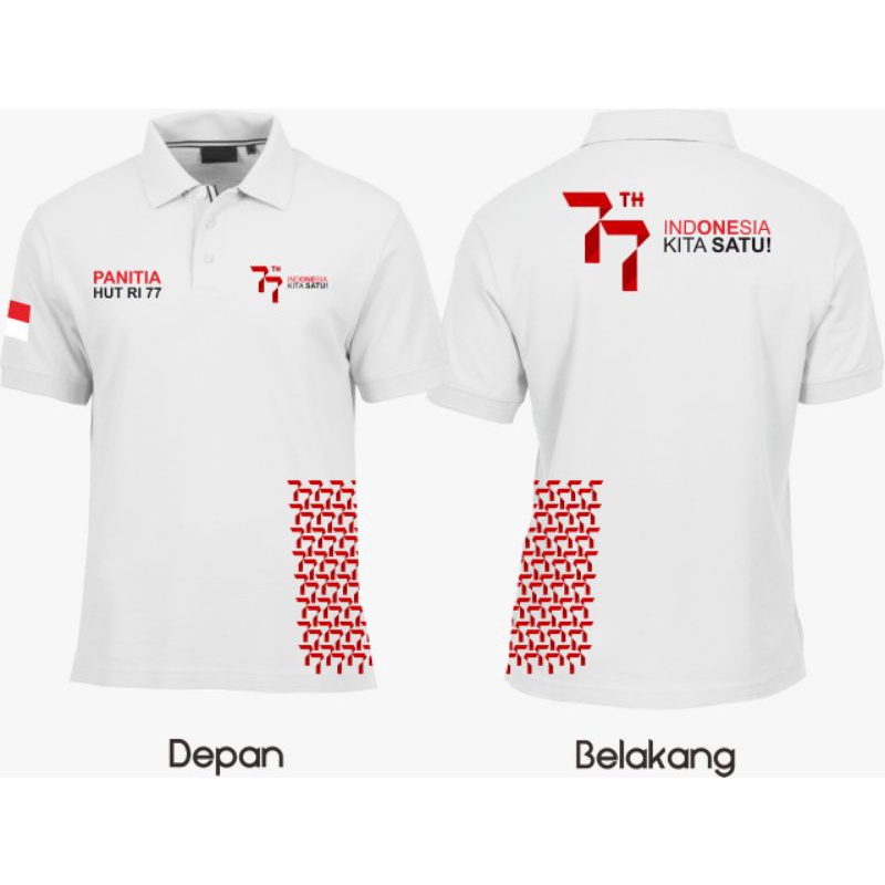 KAOS PANITIA 17 AGUSTUS/KAOS MERAH PUTIH/KAOS LOGO GARUDA/KAOS GAMBAR PETA INDONESIA