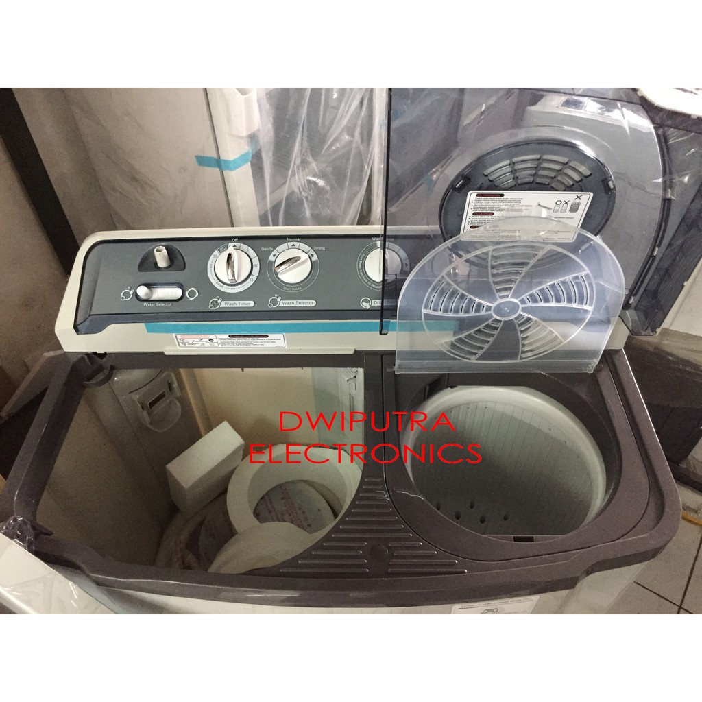 MESIN CUCI 2 TABUNG LG 9KG P9050R / P 9050RTB / P9050R 9KG TWIN TUBE