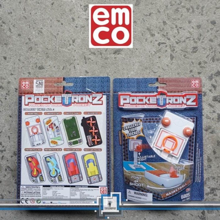 EMCO Pocketronz - SOCCER STAR / Mainan Kantong Sepak Bola