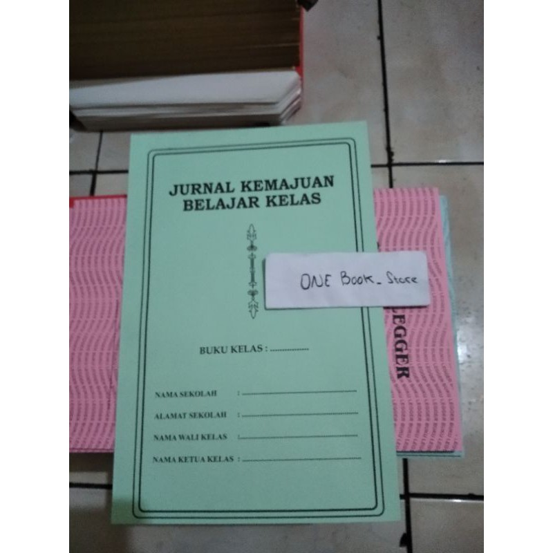 Buku Jurnal Kemajuan Belajar Kelas