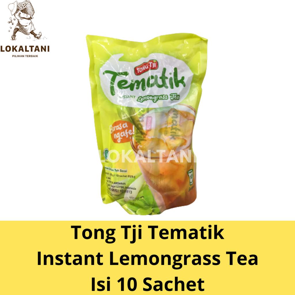 

Tong Tji Tematik Lemongrass Tea Pouch 10 Sachet / Teh Lemon Grass TongTji