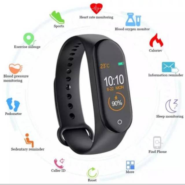 Smartwatch m4 skmei gratis 2 strap