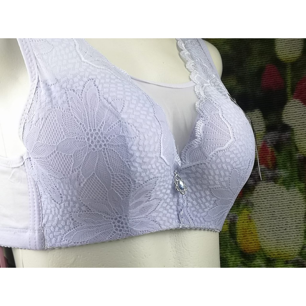 Bra / BH Wanita - Import Seri 666 Busa Tipis Kawat Kombinasi Renda