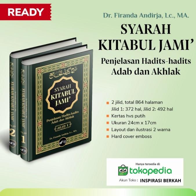 READYY SYARAH KITABUL JAMI' USTADZ FIRANDA ANDIRJA ASLI PROMO