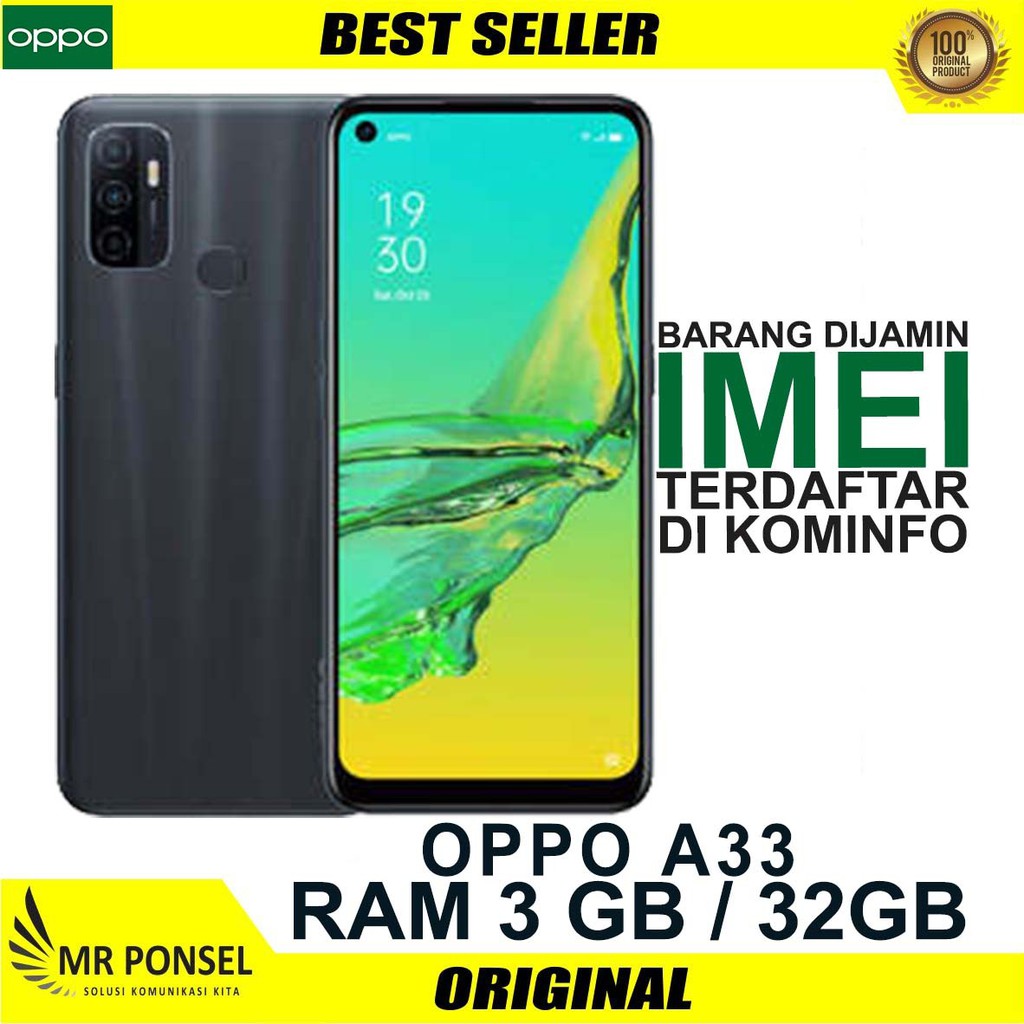 OPPO A33 RAM3/32GB GARANSI RESMI OPPO INDONESIA
