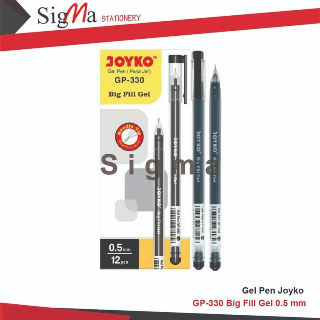 

Pulpen Gel JOYKO GP-330 Big Fill Gel 0.5 mm (Pcs)
