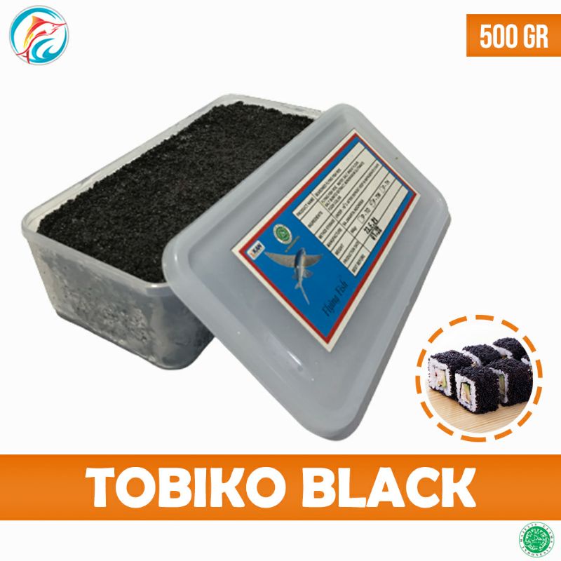 

Tobiko Black Caviar 500gr Flying Fish Roe