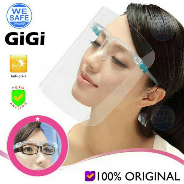 Face Shield Pelindung Wajah APD With Box