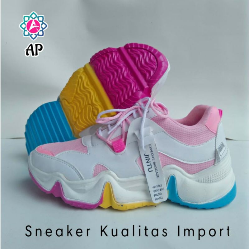 SNEAKER Jintu Rainbow Spesial Edition REAL FIC
