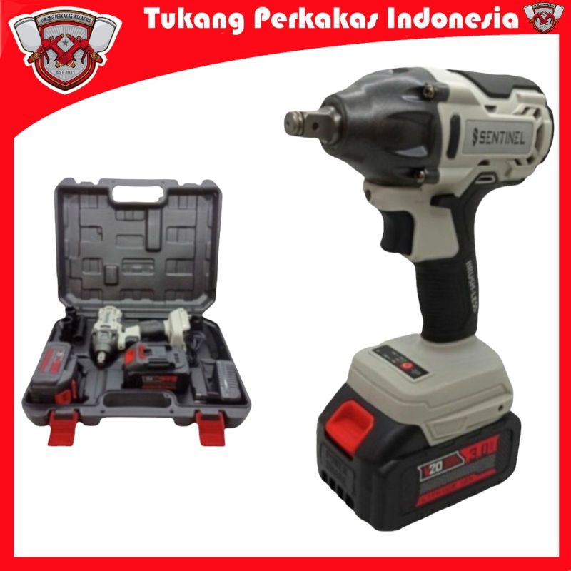 SENTINEL JAPAN cordless impact wrench 21 volt mesin buka baut baterai 21 volt