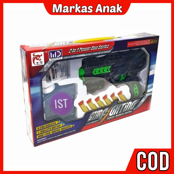 Mainan Anak Anak Umur 3 4 5 6 Tahun Olahraga Outdoor Senapan Senjata Tembak tembakan pistol Pistolan