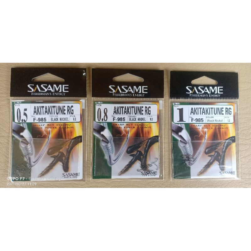 Kail pancing sasame akitakitune RG kode F-985