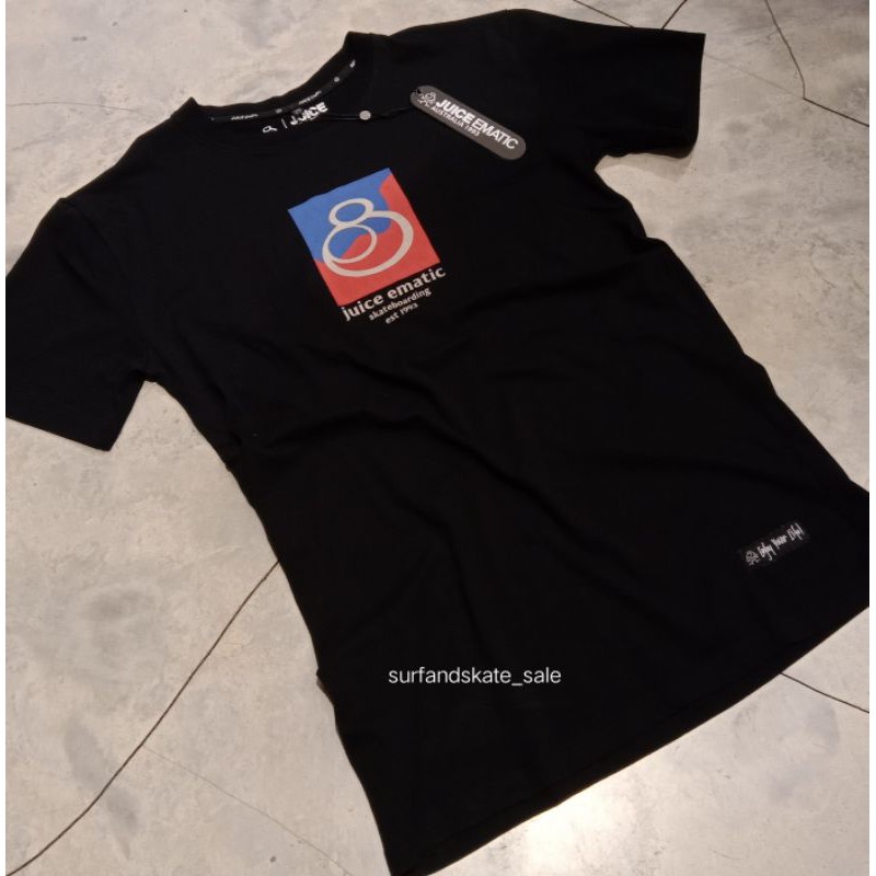 Kaos Juice Ematic Original New Season Mtss Sun Black