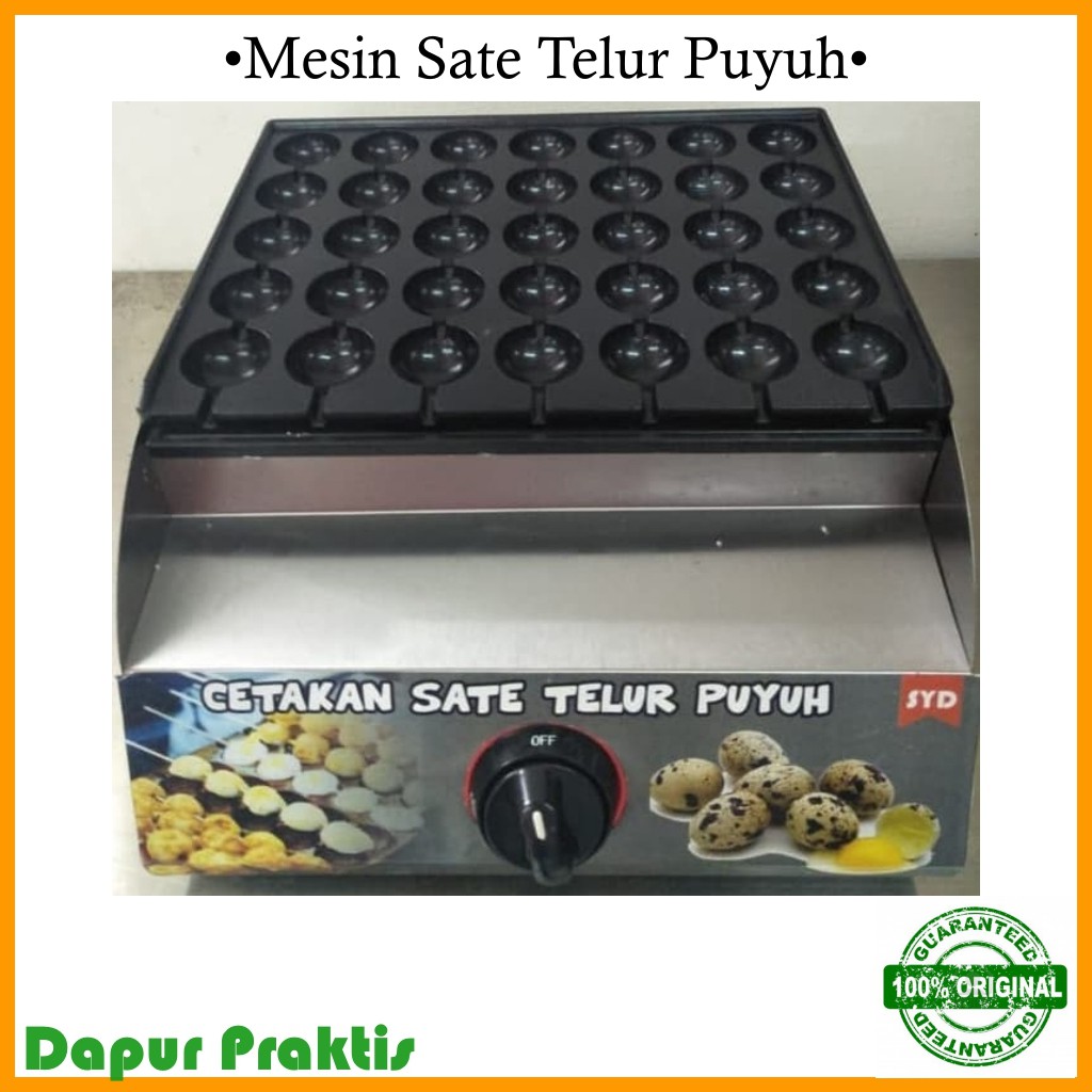 Mesin Sate Telur Puyuh Kompor Telur Puyuh Alat Cetak Telur