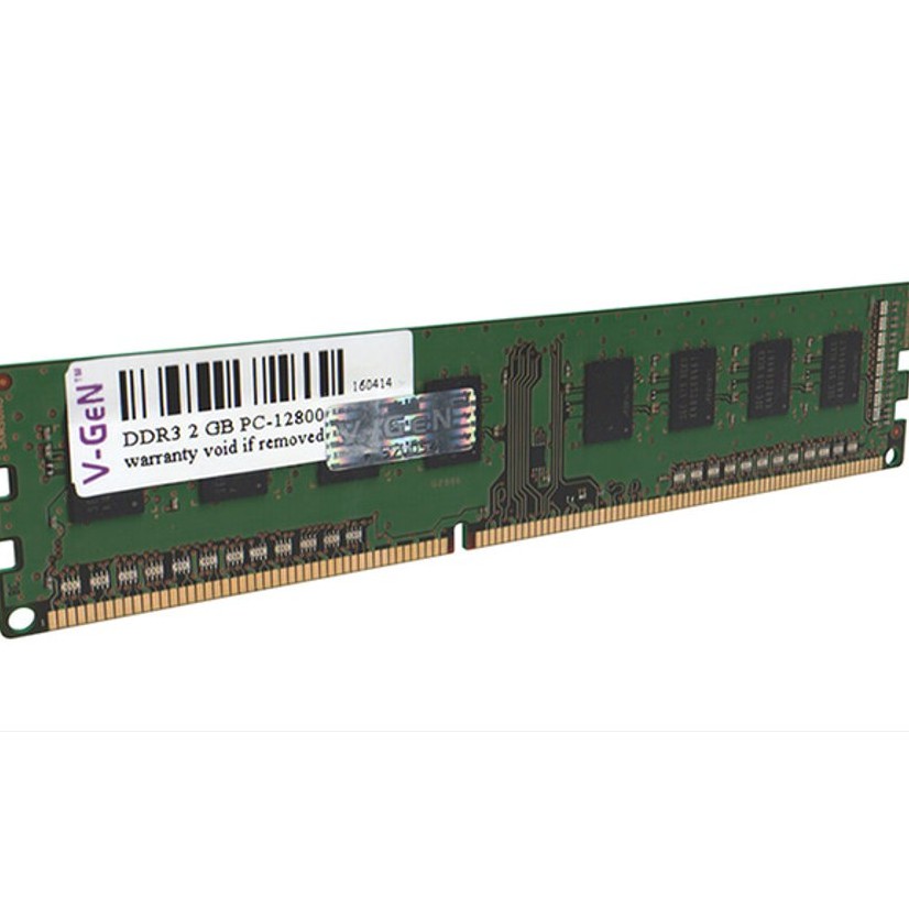 RAM V-GEN DDR3 2GB PC12800 PLATINUM VGEN RAM PC KOMPUTER DESKTOP