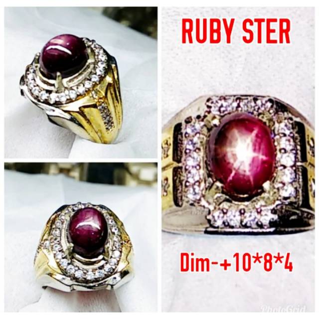 Natural Ruby star Afrika 010