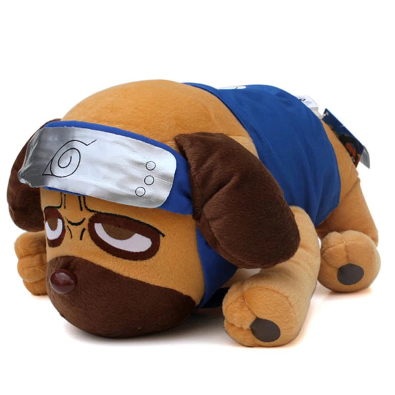 mainan 40cm Japanese Anime Cartoon Naruto Kakashi Pakkun Dog Plush Toys Doll Soft Stuffed Animals