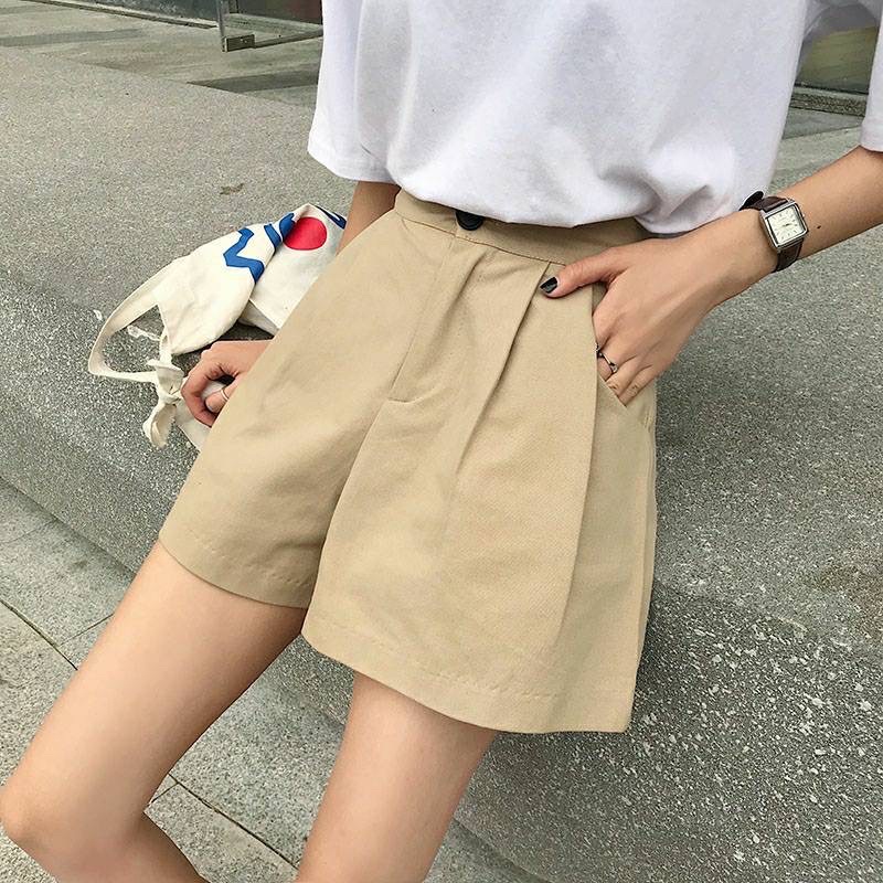 Ivy Short - Celana Pendek Katun Wanita Korea Murah