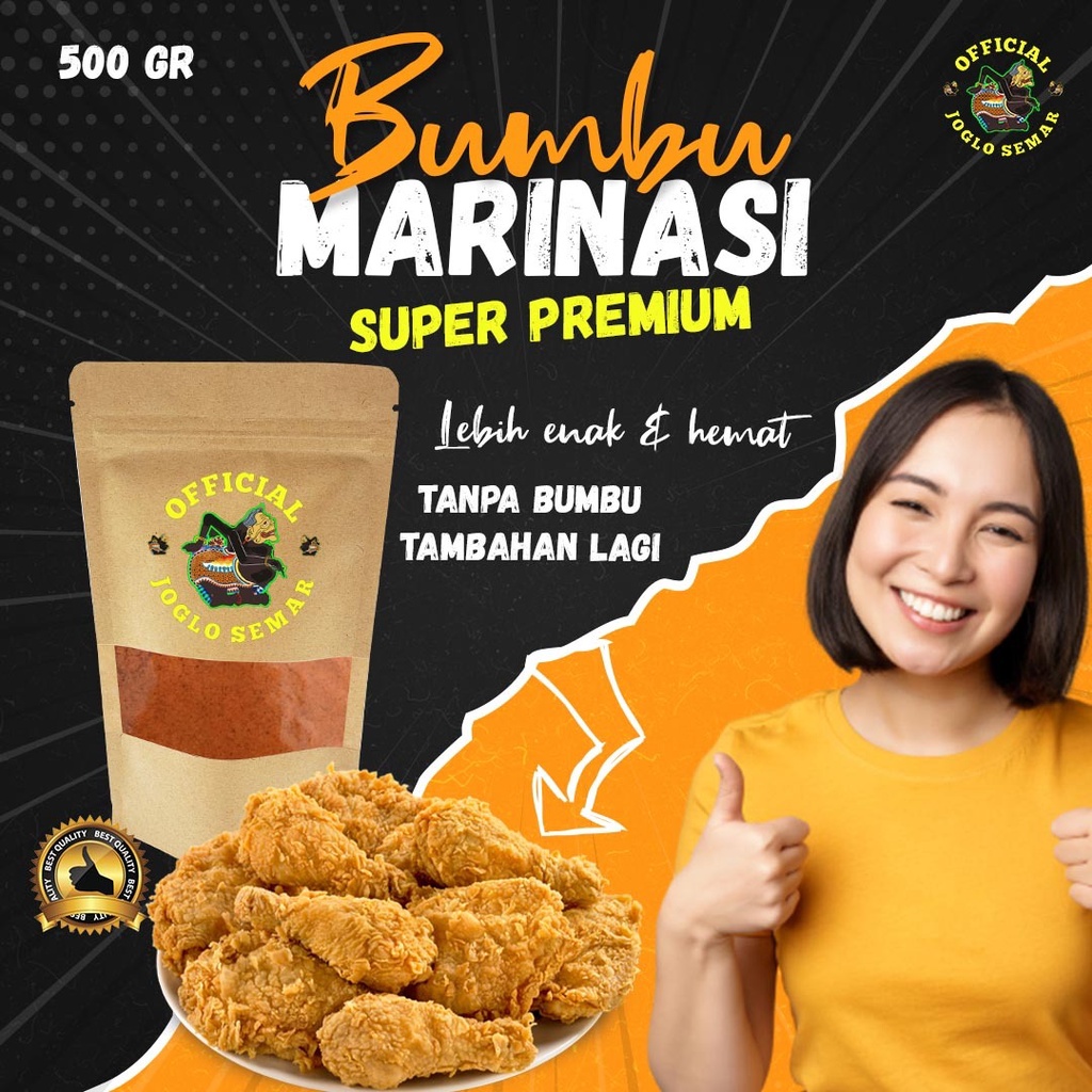 

Resep Kentucky Fried Chicken Bumbu Marinasi Original Super Premium 500 gram