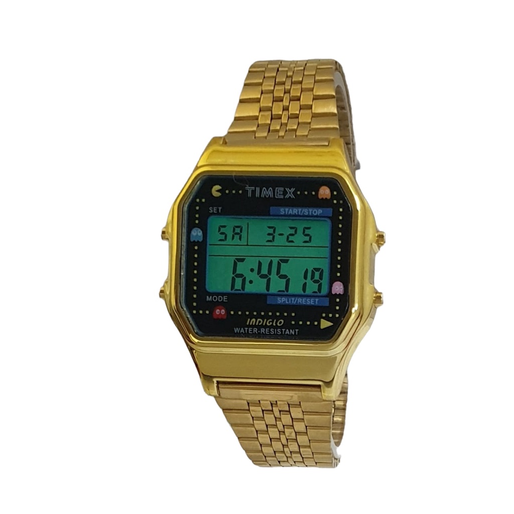 BISA COD✅ Jam tangan pria wanita Timex digital stainless