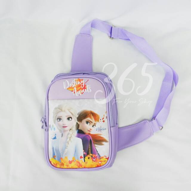 Bag bodycross anak motif Frozen 2