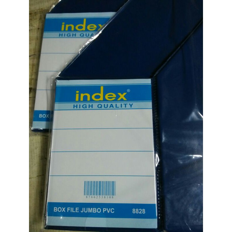 Index box file jumbo pvc 8828