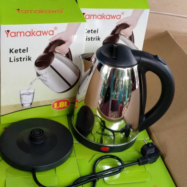 TEKO LISTRIK 2 LITER ELECTRIC KETTLE TEKO LISTRIK PEMANAS AIR KAPASITAS 2 LITER TERMURAH