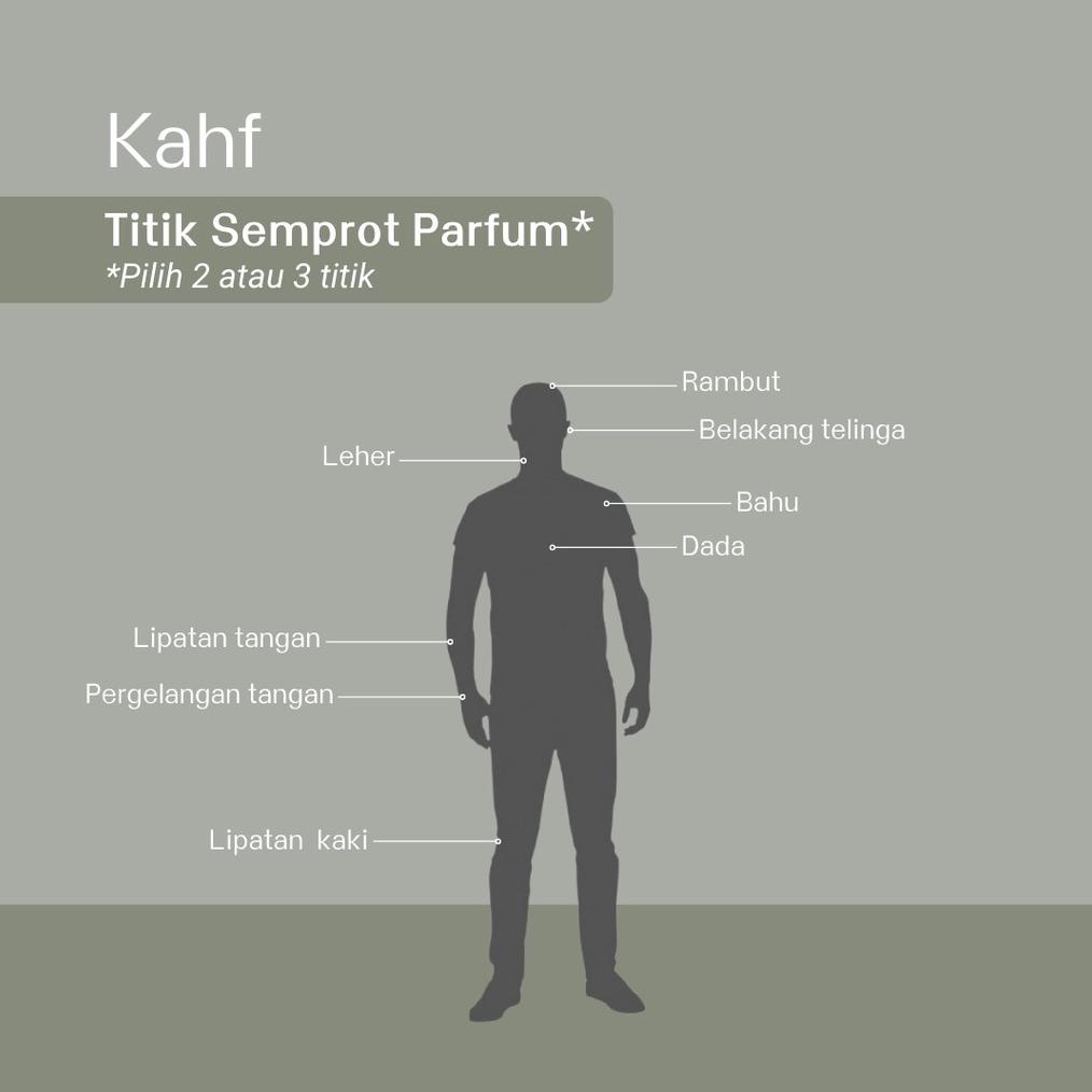 Kahf Parfum Pria Revered Oud Eau De Toilette 35 Ml ( Hitam )