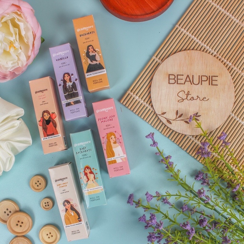 [ READY ] Geamoore Parfum BPOM 6ml / Inspired Parfum Roll On-Vanilla