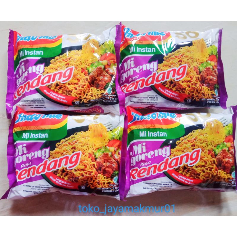 Jual Indomie Goreng Rendang Mie Instan Pcs Indonesia Shopee Indonesia