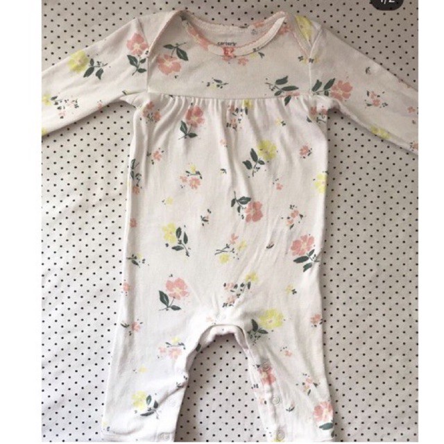 Sleepsuit Carters Newborn Preloved