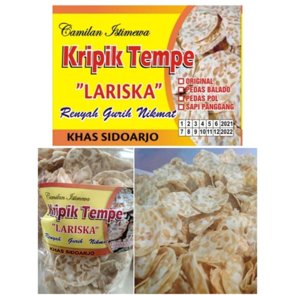 

kripik tempe sagu