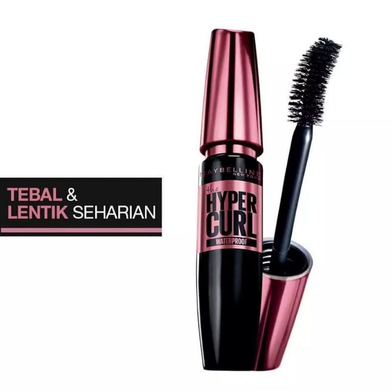 [ESTI KOMESTIK] MASKARA MAYBELLINE MAYBELLINE HYPERCURL MASCARA MASKARA MAYBELLINE
