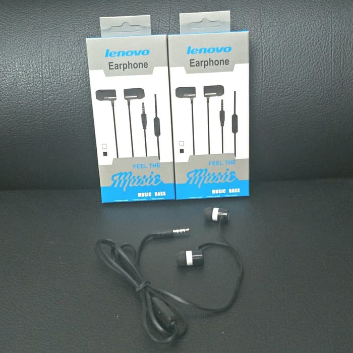 Headset Earphone Handsfree Original LENOVO Extrabass Sound Model GR-09