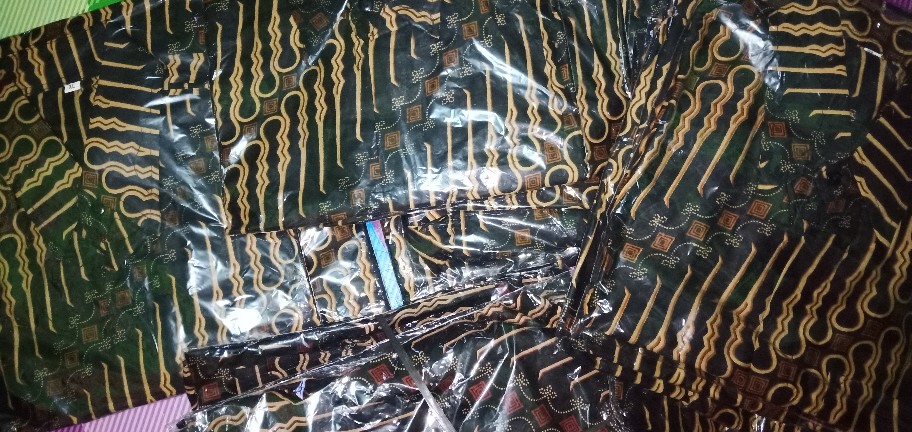 Size M L Xl Dan Xxl Bswart Batik Hrb026 Kenongo Padi Pekalongan Batik Pria Murah Modern Grosir