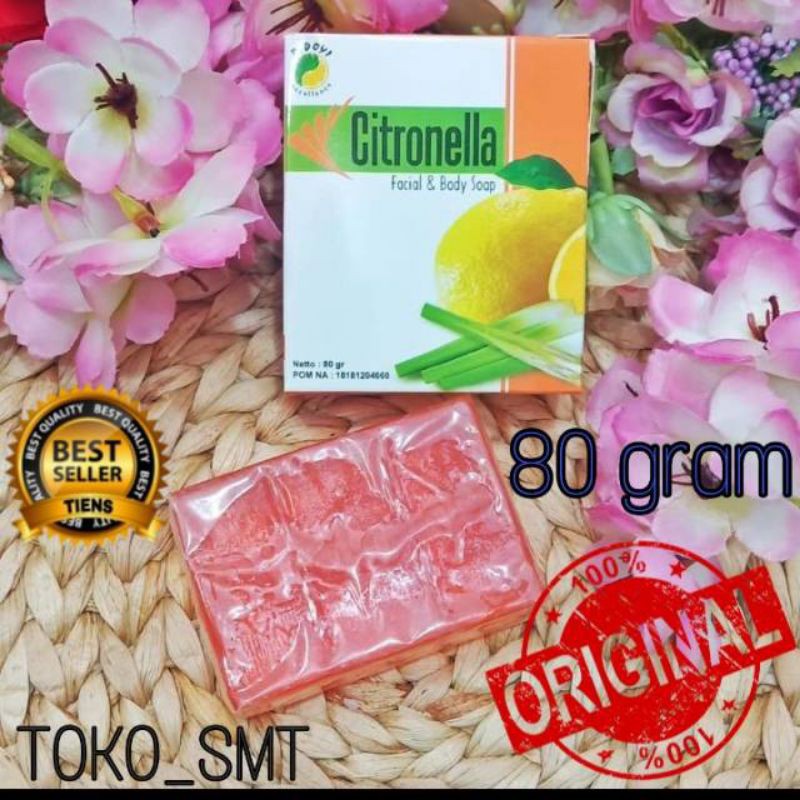Sabun Citronella 80 gram Sabun Bidoyi Citronella Original