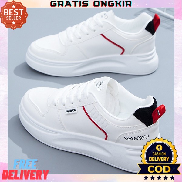 Sneakers Tanpa Tali Kanvas Sapatu Harian Sneaker Kets Perempuan Casual Cats Harian Murah Cewek Terba