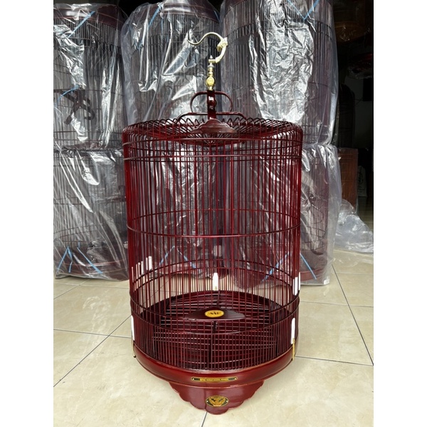 Sangkar Murai SNI Burgundy Mewah/Kandang Murai No 2