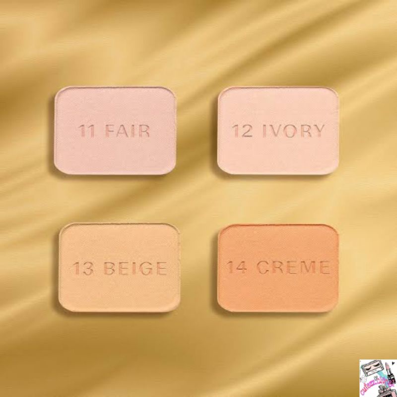 ☃️Cutezz_Ching1☃️Wardah Crystallure Precious Luminizing Silk Powder Foundation 12g