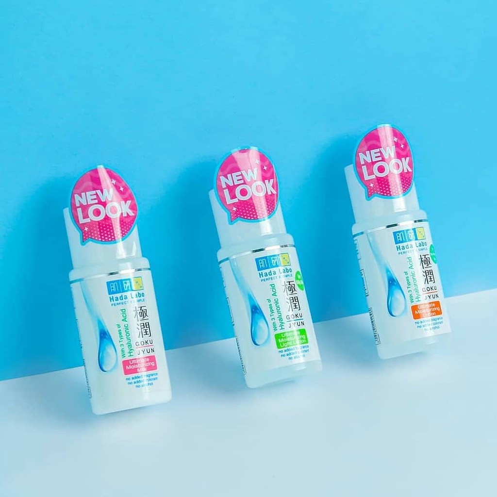 ✿ MADAME ✿ HADA LABO GOKUJYUN SERIES - LOTION FACEWASH REMOVER BPOM