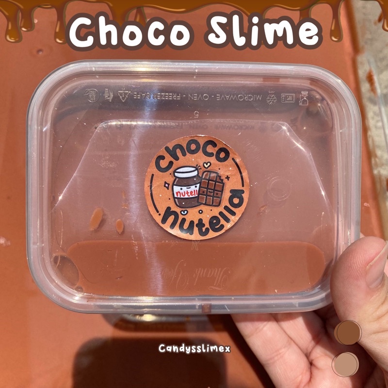 CHOCO NUTELLA SLIME COKLAT SLIME SLIME COKLAT SILVERQUEEN 1KG MILO SLIME BT21 SLIME SLIME BOBA