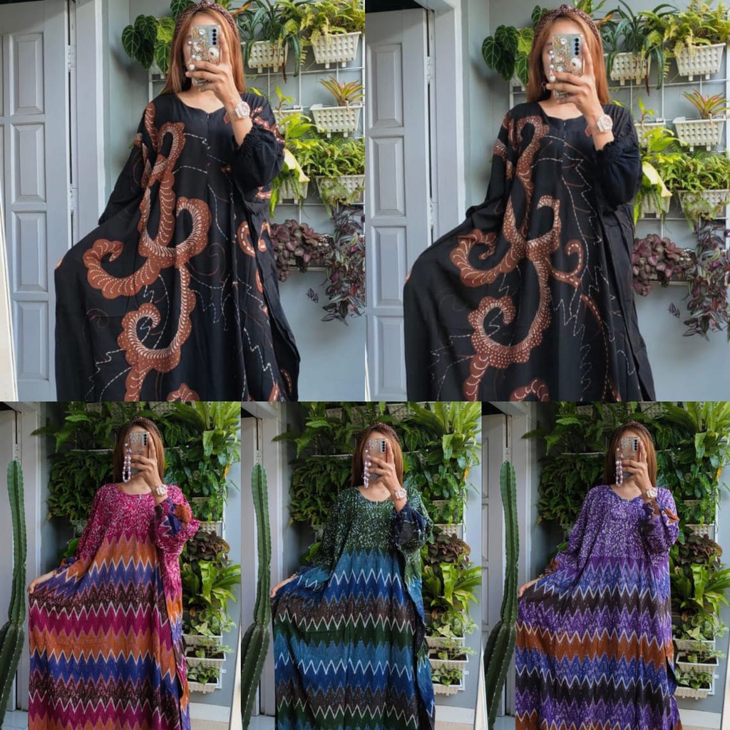 Kaftan - Kaftan Tulis Babaran Pindo - Kaftan Terbaru - Kaftan Cap - Kaftan Batik - Kaftan Fashion - 