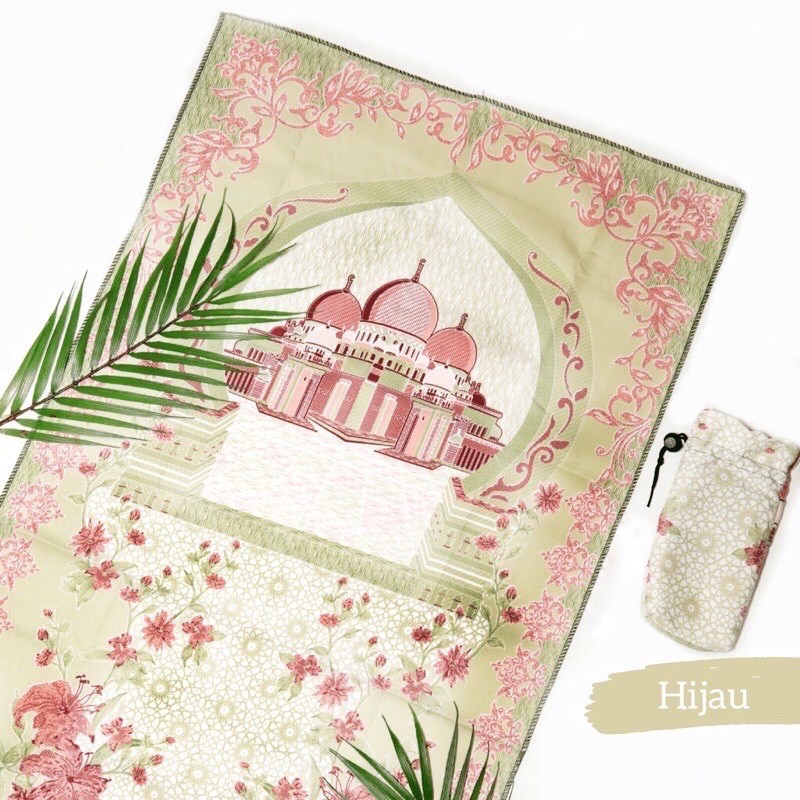 Sajadah Dompet Traveling-Turkey/Oleh oleh Haji/Oleh Oleh Umroh