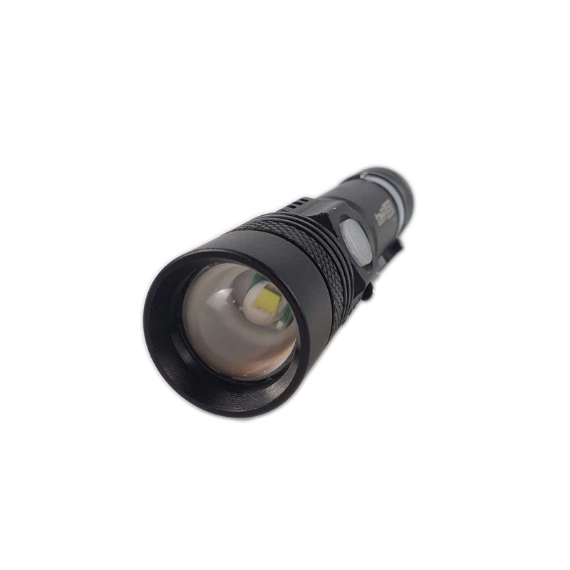 TaffLED Senter LED USB Rechargeable XML-T6 6200 Lumens 10W - P15 - Black